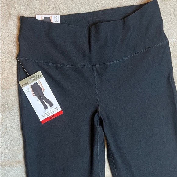 NWT Mondetta Wide-Leg Yoga Pants in Dark Gray sz M - Picture 3 of 13